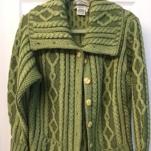 ARAN CRAFT IRISH CARDIGAN